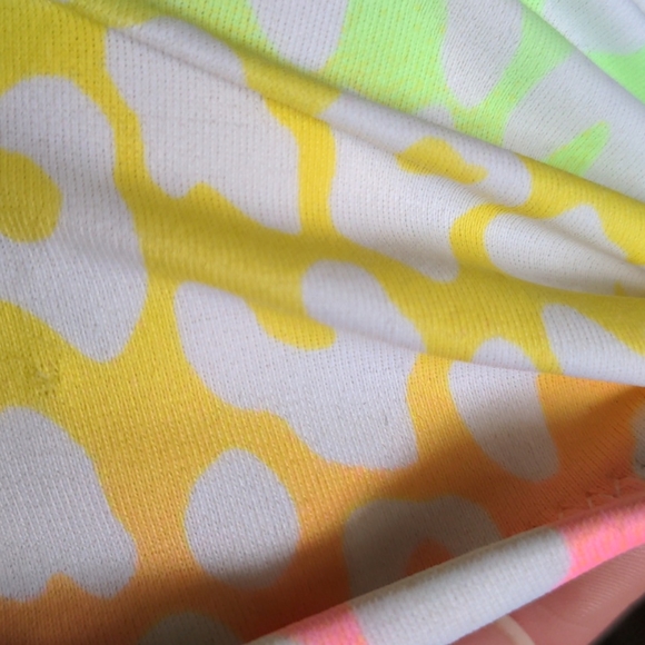 Neon leopard print bikini top - Picture 7 of 9